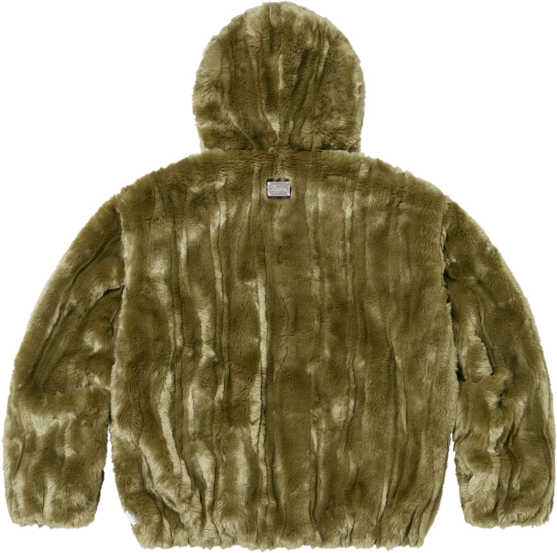 Faux Fur Hooded Jacket view 9